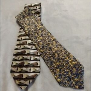 USED Men's Ties Duo Set 6